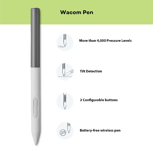 Wacom DTC121W0A One Pen Display 12" Graphic Tablet