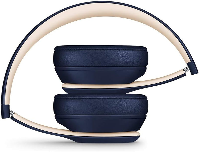 Beats Solo3 Wireless On-Ear Headphones - Apple W1 Headphone Chip, Class 1 Bluetooth, 40 Hours of Listening Time, Built-in Microphone - Club Navy - MV8W2LL/A