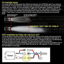 55W Heavy Duty CANBUS AC Digital Slim HID Xenon Replacement Ballast for 12V Aftermarket HID Kit NO OBC Error