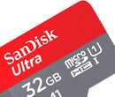 SanDisk 32GB Ultra mixcroSDHC UHS-I Card