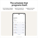 Google Nest Learning Thermostat (4th Gen) with Nest Temperature Sensor (2nd Gen) - Energy Saving Smart Thermostat with Adaptive Eco - Works with Alexa and Google Home App - Polished Silver