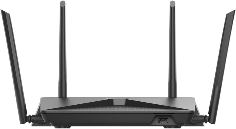 D-Link DIR-882 Wi-Fi 5 IEEE 802.11ac Ethernet Wireless Router - 2.40 GHz ISM Band - 5 GHz UNII Band - 325 MB/s Wireless Speed