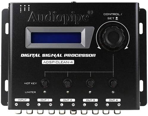 Audiopipe ADSP-Clean-4 1 in / 4 Out Digital Signal Processor