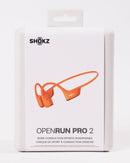Shokz OpenRun Pro 2 Bone Conduction Open-Ear Bluetooth Headphones - Orange