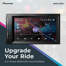 Pioneer DMH-241EX – 6.2" Touchscreen Digital Media Receiver with Bluetooth, Backup Camera Input & USB Playback