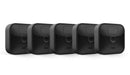 Système de caméra de sécurité IP Full HD 1080p sans fil Blink Outdoor 4 - Pack de 5 - Noir 