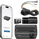 THINKWARE ARC 700 4K Front and 2K Rear Dash Cam - Wi-Fi, GPS, HDR, Parking Mode, Radar Compatible, Speed/Red Light Alerts, Included 64GB MicroSD, Hardwiring Cable