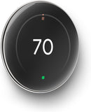 Google Nest Learning Thermostat Pro Edition (4th Gen) with Nest Temperature Sensor (2nd Gen) - Polished Silver