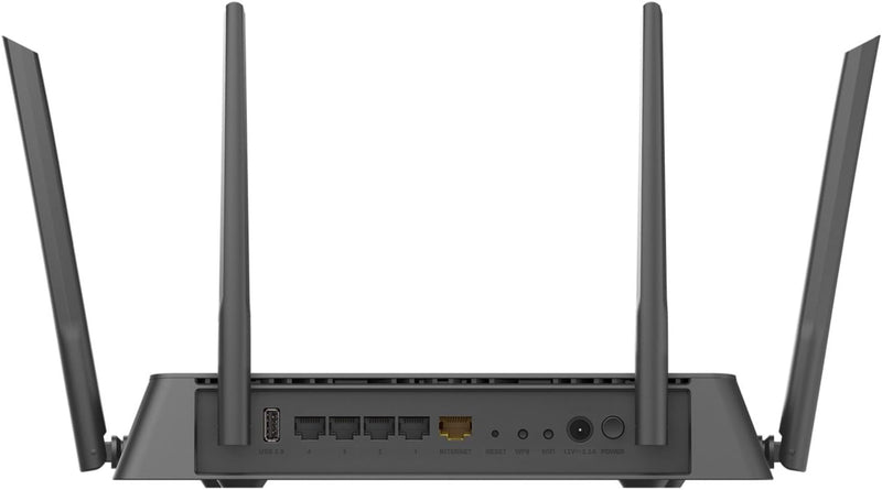 D-Link DIR-882 Wi-Fi 5 IEEE 802.11ac Ethernet Wireless Router - 2.40 GHz ISM Band - 5 GHz UNII Band - 325 MB/s Wireless Speed