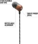 House of Marley Smile Jamaica Wireless: Wireless Neckband Earphones with Microphone, Bluetooth Connectivity, 8 Hours of Playtime, and Sustainable Materials (Black) OPEN BOX