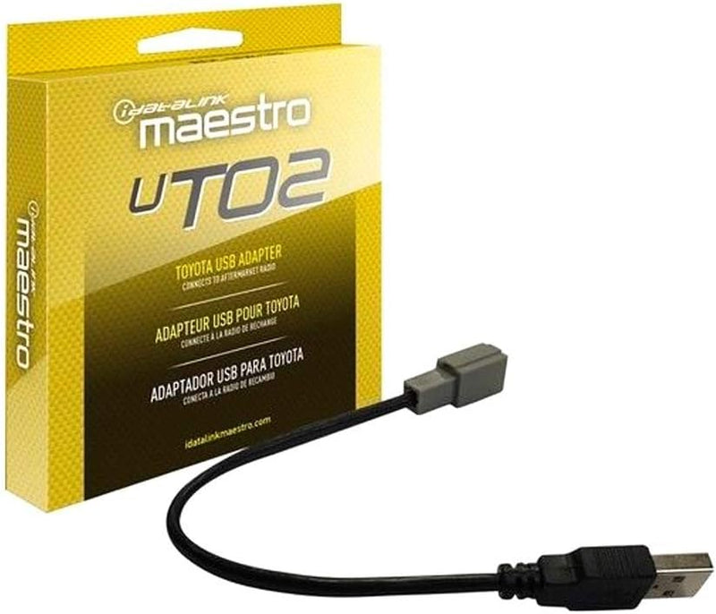 Maestro Acc-USB-TO2 Factory USB to Male USB Adaptor for TO2 Vehicles