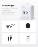 Shokz OpenRun Pro 2 Bone Conduction Open-Ear Bluetooth Headphones - Orange