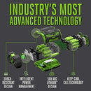 Batterie EGO Power+ BA2800T 56 V 5,0 Ah avec jauge de carburant améliorée (3e génération), noir 