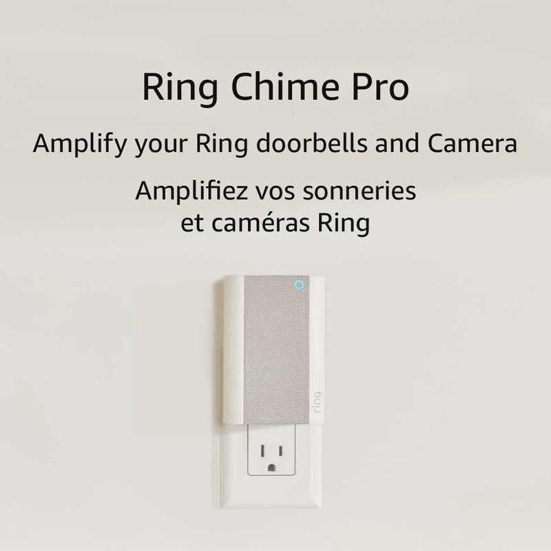 Ring Chime Pro – Wi-Fi Extender & Smart Doorbell Chime for Ring Devices, Dual-Band Wi-Fi, Easy Plug-In Setup, Adjustable Volume & Do Not Disturb Mode