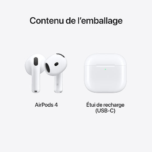 Apple AirPods 4 In-Ear True Wireless Earbuds with USB-C Charging Case