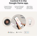Google Nest Learning Thermostat Pro Edition (4th Gen) with Nest Temperature Sensor (2nd Gen) - Polished Silver