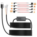 Vantrue VP03 - 11.5ft USB-C with Low Voltage Protection (12V–24V to 5V) Hardwire Kit
