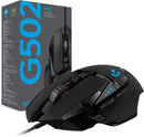 Logitech G502 HERO Wired Gaming Mouse – High Performance, 25K Sensor