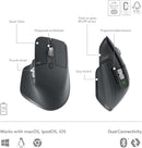Combo Bluetooth MX Keys S - Clavier MX Keys S, souris MX Master 3S, repose-poignet MX - Noir 