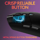 Logitech G305 12000 DPI Wireless Optical Gaming Mouse - Black