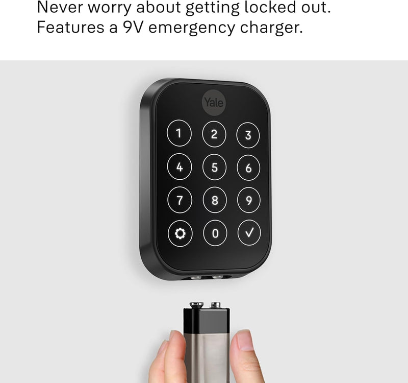 Yale Assure Lock 2 Key Wi-Fi Smart Lock - Satin Nickel