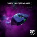 Razer DeathAdder V3 Pro Wireless Gaming Mouse: 64g Ultra Lightweight - Focus Pro 30K Optical Sensor - Fast Optical Switches Gen-3 - HyperSpeed Wireless - 5 Programmable Buttons - 90 Hr Battery - White OPEN-BOX