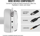 Corsair Virtuoso Wireless Gaming Headset for PC, Mac, PS4, and Mobile - White