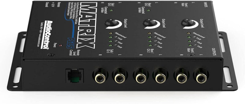 AudioControl Matrix Plus 6-channel line driver (Black)