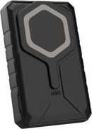 URBAN ARMOR GEAR UAG 10000mAh Power Bank SRGE 20W 2-Port USB-C USB Magnetic Wireless Portable Charger Fast Charging Battery Pack w/Kickstand Compatible with iPhone 16, Galaxy S25, Black/Titanium