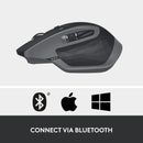 Logitech MX Master 2S Bluetooth Laser Mouse - Graphite