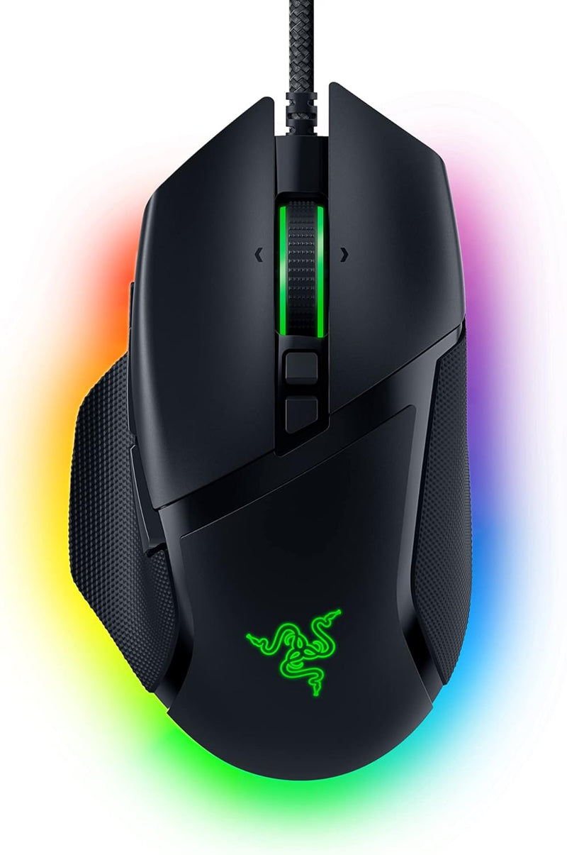 Razer Basilisk V3 26000 DPI Optical Gaming Mouse - Black