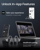 Shokz OpenRun Pro 2 Bone Conduction Open-Ear Bluetooth Headphones - Orange