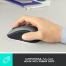 Logitech M310 Wireless Optical Mouse - Black