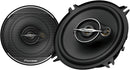Pioneer TS‑A1371F A‑Series 5‑1/4″ 3‑Way Coaxial Car Speakers – 300 W Peak / 50 W RMS – Pair