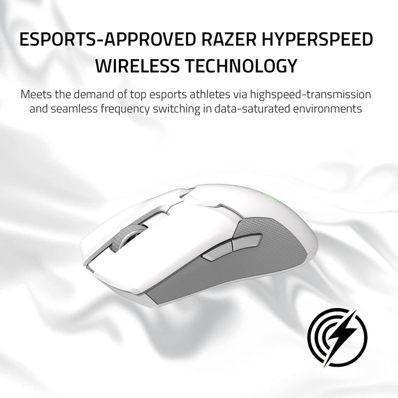 Razer Razer Viper Ultimate Wireless Optical Gaming Mouse (20K DPI Optical Sensor) with Charging Dock - Mercury
