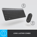 Logitech MK470 Slim Wireless Keyboard and Mouse Combo – Compact, Quiet, Stylish