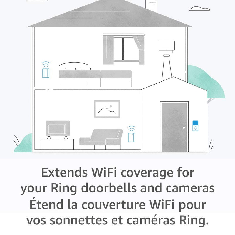 Ring Chime Pro – Wi-Fi Extender & Smart Doorbell Chime for Ring Devices, Dual-Band Wi-Fi, Easy Plug-In Setup, Adjustable Volume & Do Not Disturb Mode