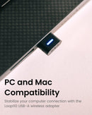 Shokz OpenComm 2UC Bone Conduction Bluetooth Headset - Black