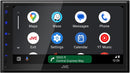 JVC KW-M695BW 6.8" Digital Media Receiver with Wireless Apple CarPlay & Android Auto