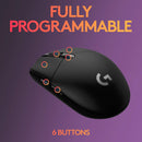 Logitech G305 12000 DPI Wireless Optical Gaming Mouse - Black