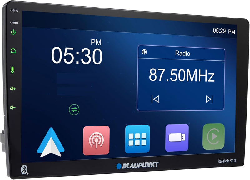 Blaupunkt RALEIGH910 Floating Mount Receiver (10.1" - BT / Wireless CarPlay & Android Auto)