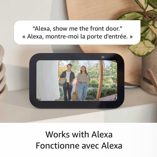 Ring Battery Doorbell — Head-to-Toe Video, Live View with Two-Way Talk, and Motion Detection & Alerts (2024 release), Satin Nickel