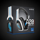 Casque de jeu sans fil ASTRO Gaming A20 Gen 2 avec microphone pour PS5 / PS4 - Blanc/Bleu 