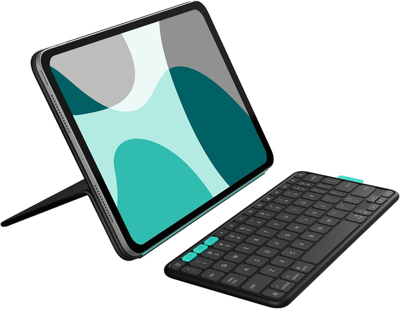 Logitech Flip Folio Keyboard Case for iPad Pro 11" (M4)/Air 11" (M2/M3)/iPad Air (5th Gen) - Graphite