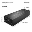 Pioneer GM-DX104 400W Max Class D Bridgeable 4-Channel Car Amplifier