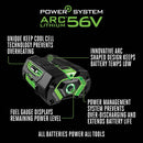 EGO Power+ BA2242T 4.0 Ah 56V ARC Lithium Battery with Fuel Gauge(Open Box)