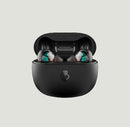 Skullcandy Rail In-Ear Wireless Earbuds, 42 Hr Battery, Skull-iQ, Alexa Enabled, Microphone, Works with iPhone Android and Bluetooth Devices - True Black