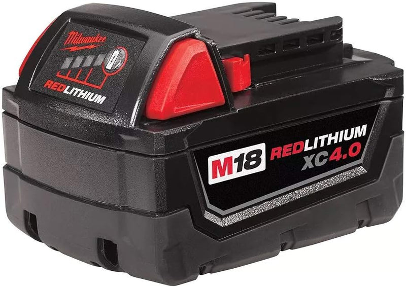 Milwaukee 48-11-1840 M18 18V Red Lithium-Ion High Demand 4.0 Ah Battery Pack