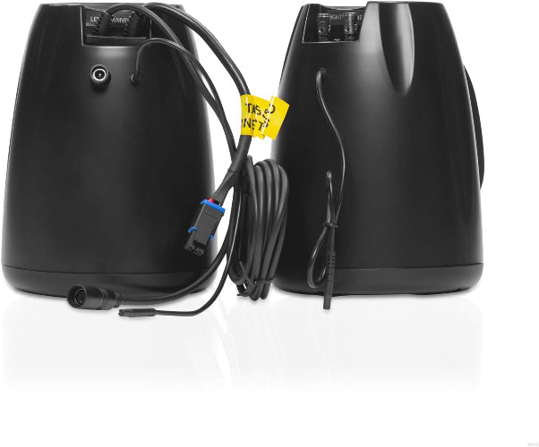 BOSS Audio B40RGB Marine Waketower Speaker System - 500 Watts of Power Per Pair, 250 Watts Each, 4 Inch, Full Range, 2 Way, RGB LED Illumination, Marine Grade, Weatherproof, Sold in Pairs