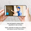 Système de caméra de sécurité IP Full HD 1080p sans fil Blink Outdoor 4 - Pack de 5 - Noir 
